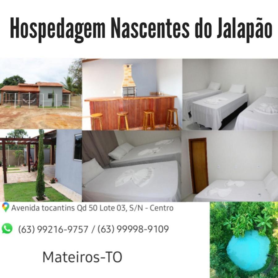 Mateiros Hospedagem Nascentes Do Jalapao מראה חיצוני תמונה